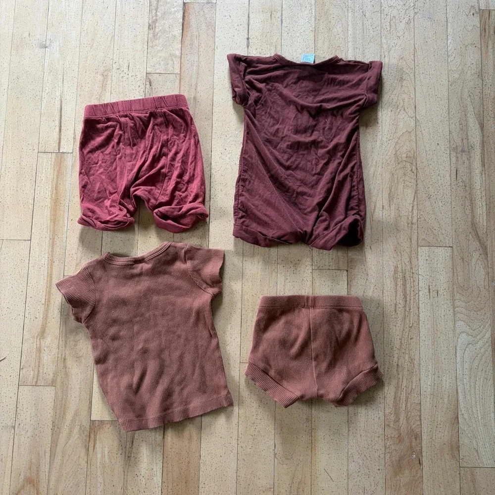 Bamboo And Organic Cotton Baby Lot Size 3-6 Months Fall Kate Quinn, Etc